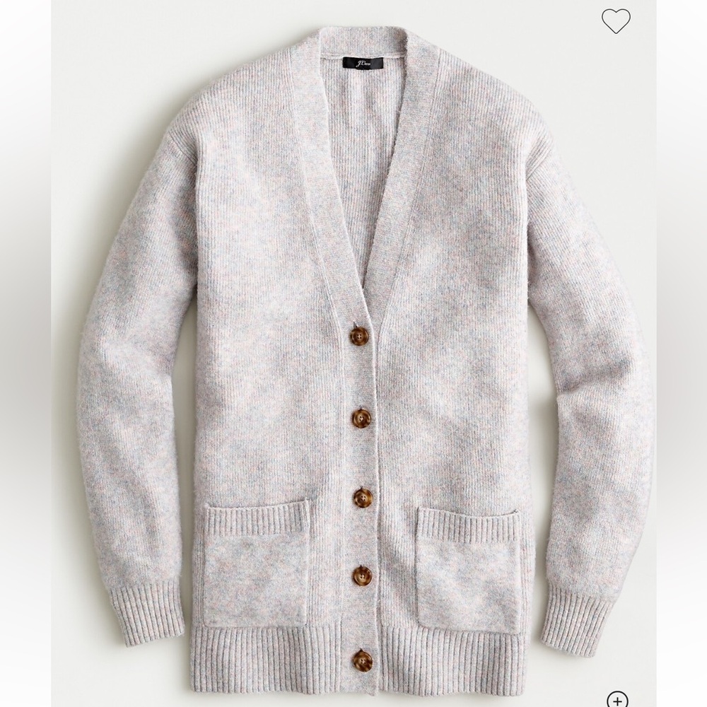 J. Crew Long Cardigan in Supersoft Yarn